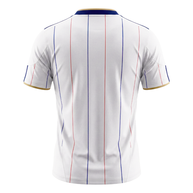 Camiseta retro de fútbol de visitante de Francia 2010