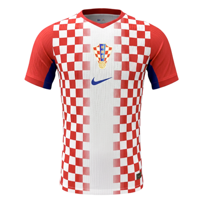 Camiseta de local de Croacia para hombre, Copa Mundial 2026 - Corte ajustado