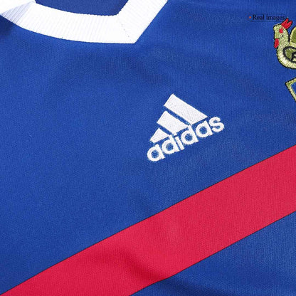Camiseta retro de fútbol local de Francia 1998