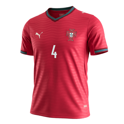 Camiseta Portugal RÚBEN DIAS Local #4 Hombre Copa Mundial 2026