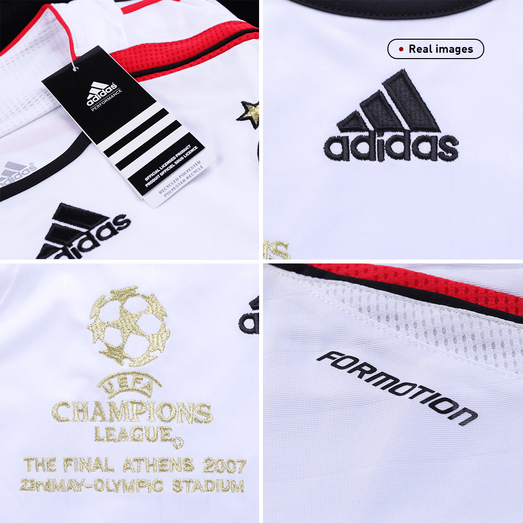Camiseta retro de visitante del AC Milan 2006/07 - UCL