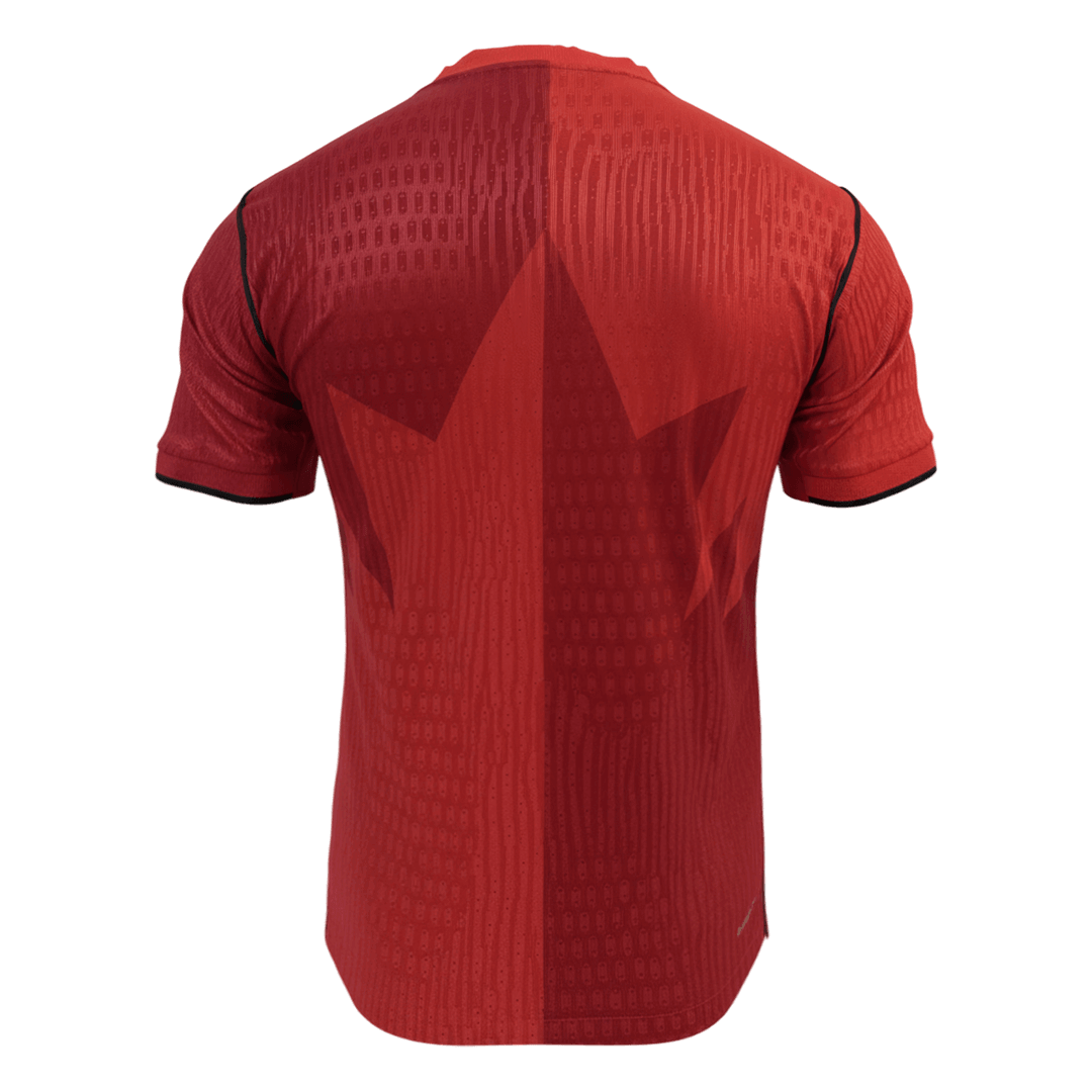 Camiseta de fútbol de Canadá para hombre, selección local para el Mundial 2026 - Corte ajustado