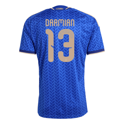 Camiseta de local de Italia para hombre, DARMIAN, número 13, Copa del Mundo 2026
