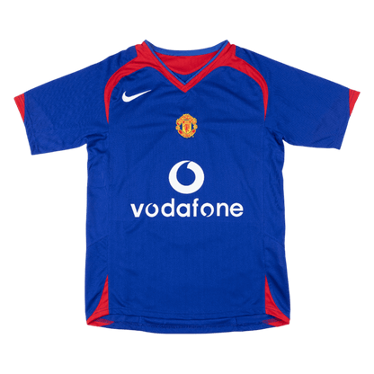 Camiseta retro de fútbol visitante del Manchester United 2005/06