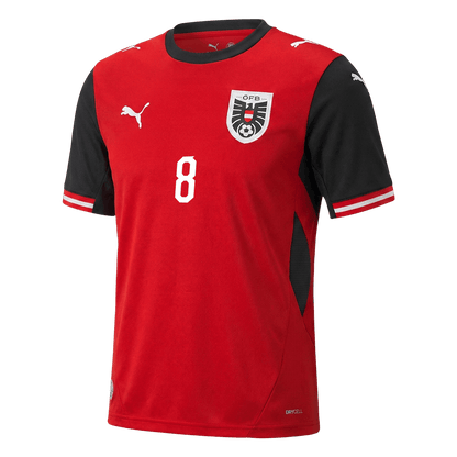 Camiseta Austria ALABA local #8 hombre Copa Mundial 2026