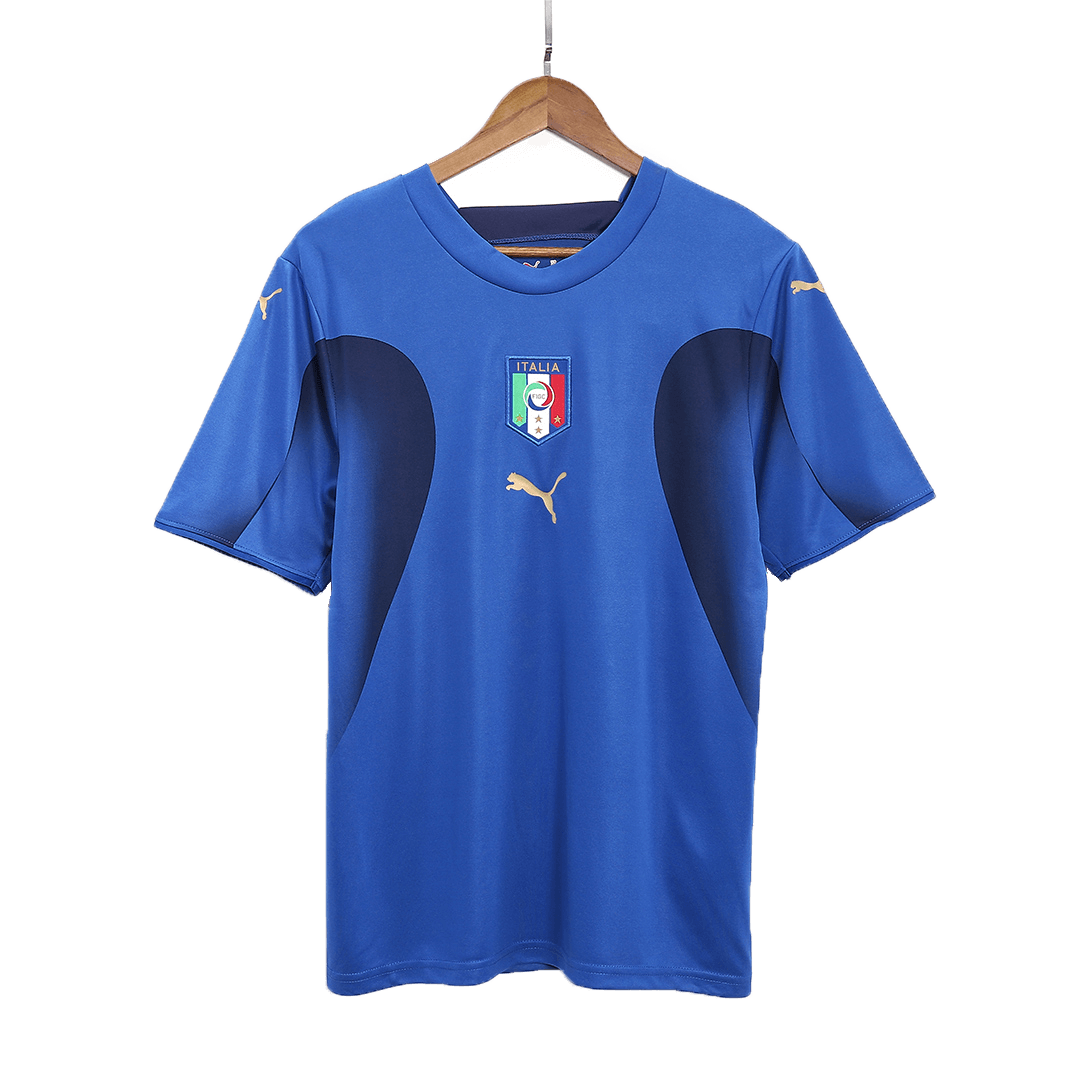 Camiseta retro de fútbol local de Italia 2006