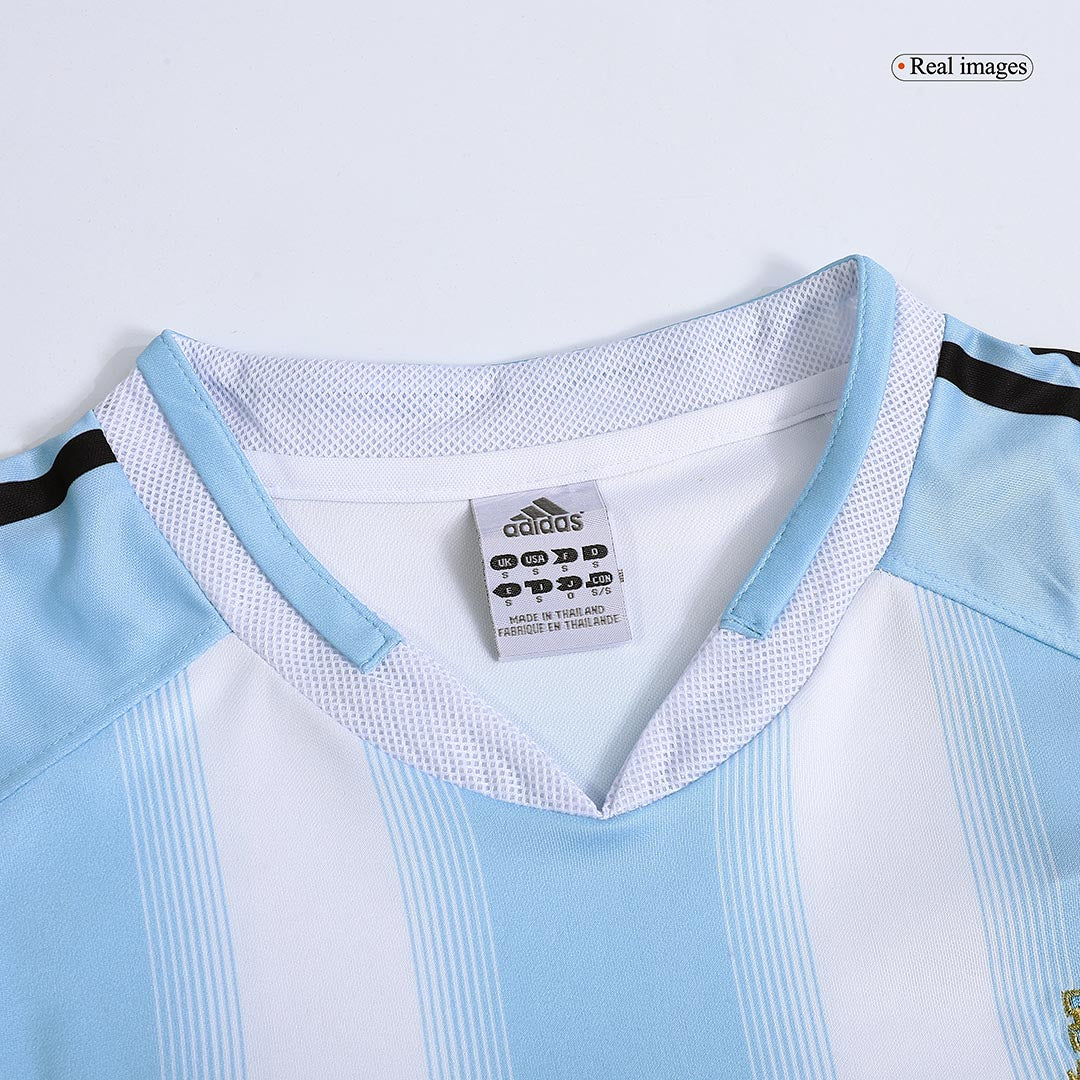 Camiseta retro de fútbol local de Argentina 2004/05