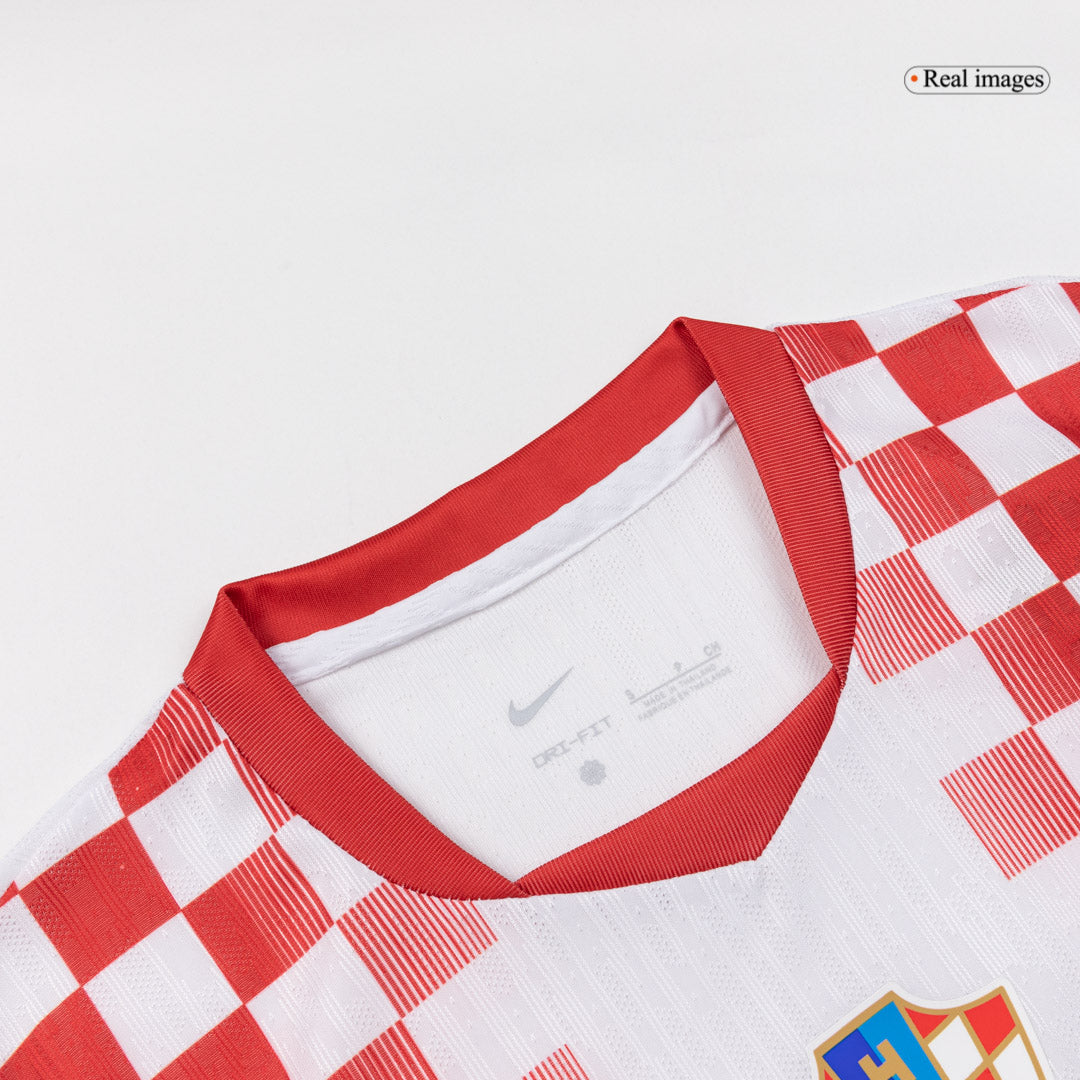 Camiseta de local de Croacia para hombre, Copa Mundial 2026 - Corte ajustado