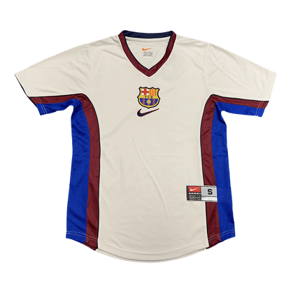Camiseta retro de fútbol visitante del Barcelona 1998/99