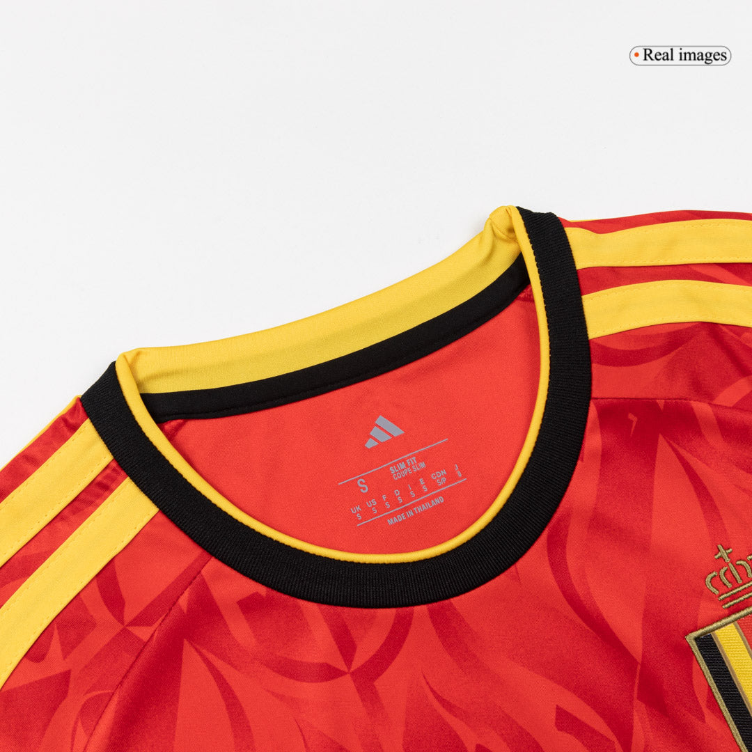 Camiseta de local para hombre de Bélgica DE BRUYNE #7 para el Mundial 2026