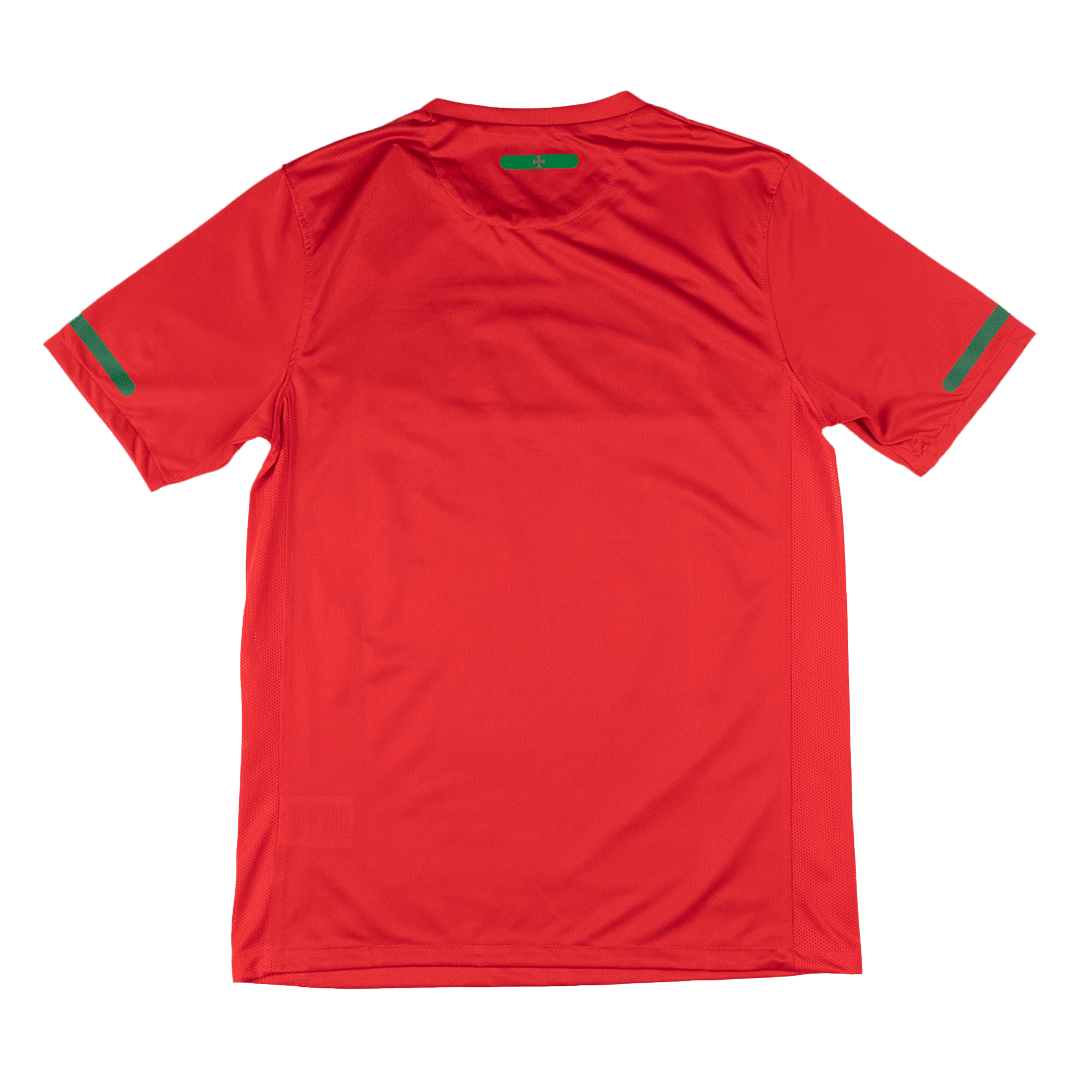 Camiseta retro de fútbol local de Portugal 2010