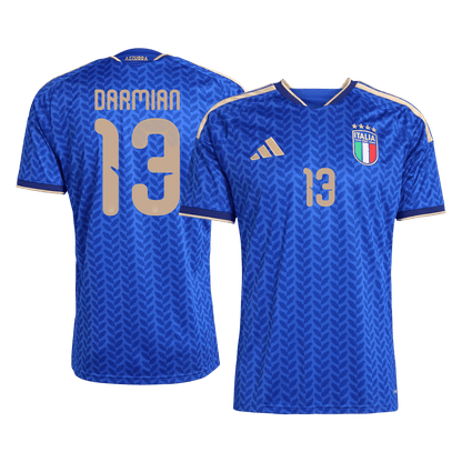 Camiseta de local de Italia para hombre, DARMIAN, número 13, Copa del Mundo 2026