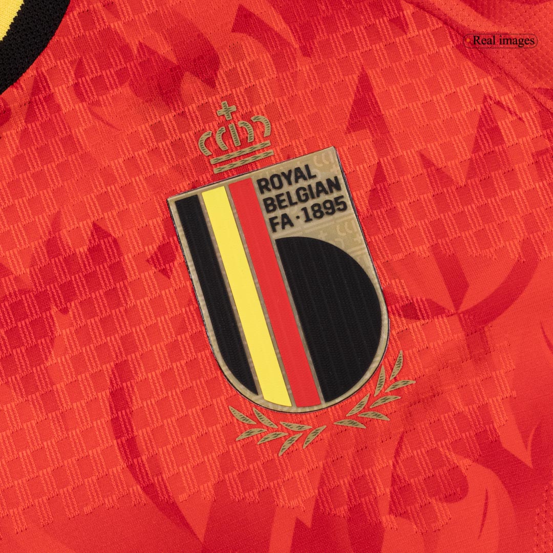 Camiseta de local de Bélgica para hombre, versión Mundial 2026 - Corte ajustado