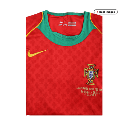 Camiseta retro de fútbol local de Portugal 2004 - Final de la Eurocopa