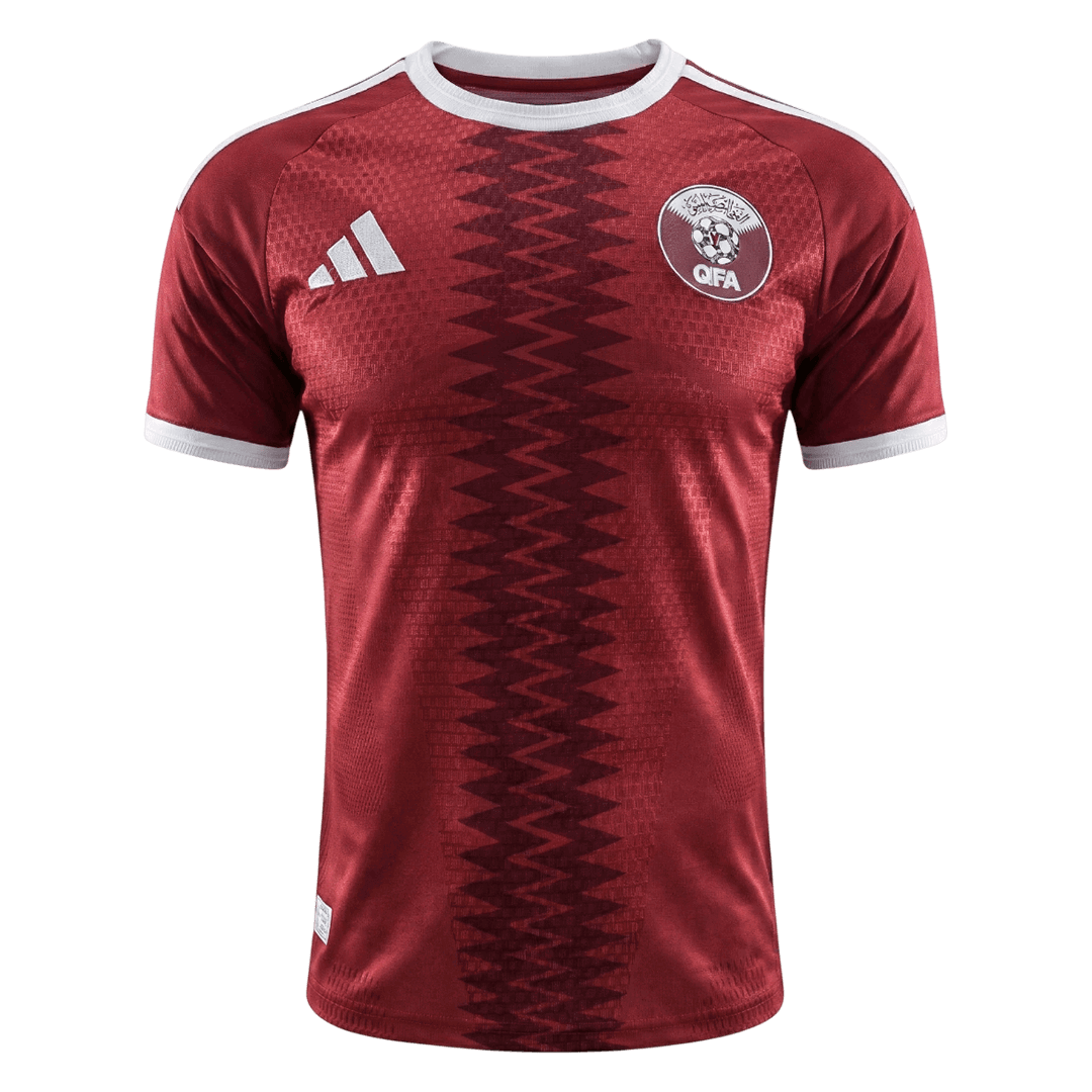 Camiseta de local de Qatar para hombre, versión Mundial 2026 - Corte ajustado
