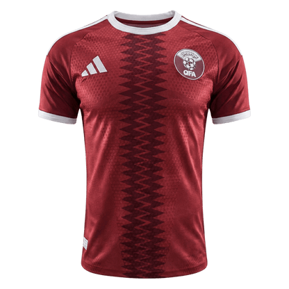 Camiseta de local de Qatar para hombre, versión Mundial 2026 - Corte ajustado