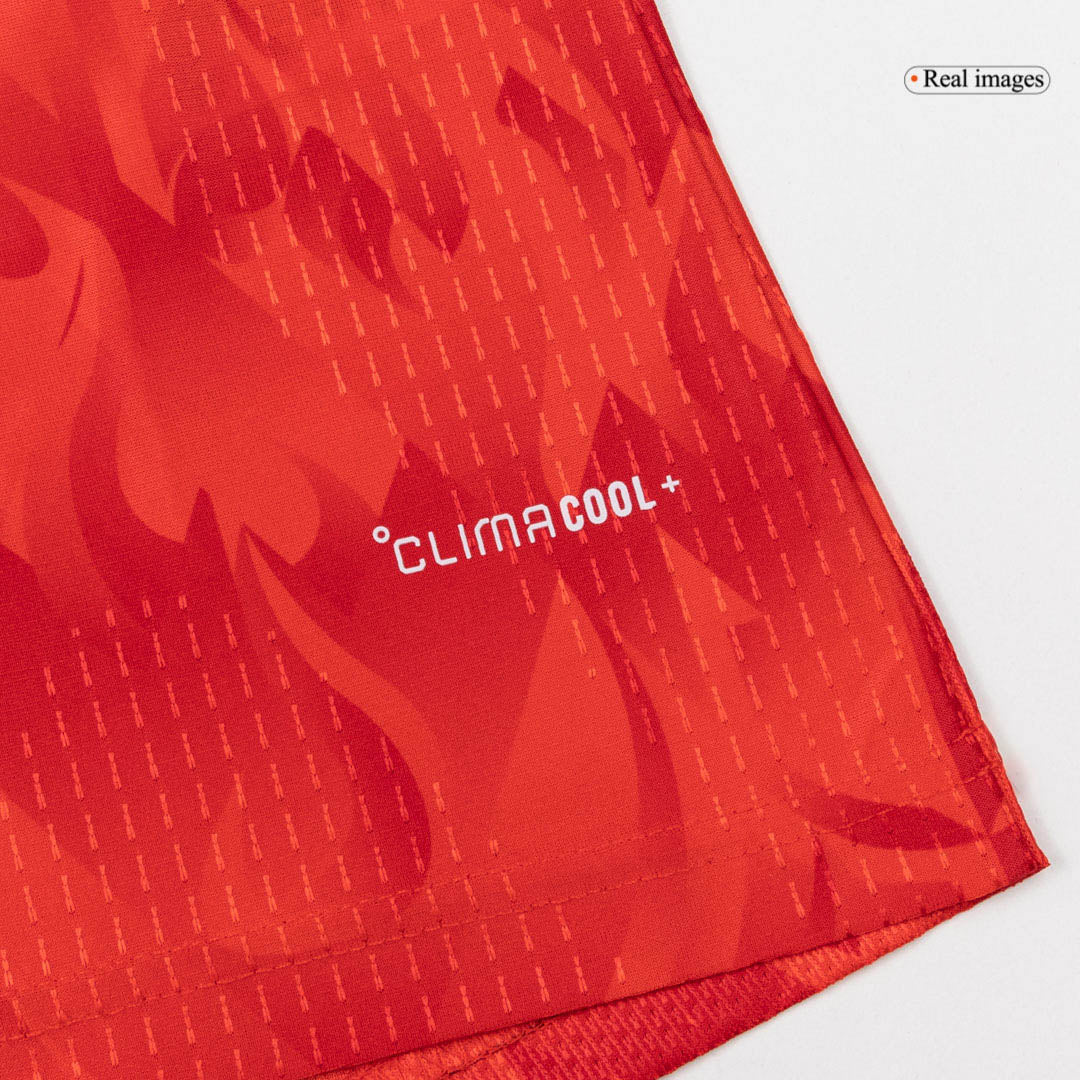 Camiseta de local de Bélgica para hombre, versión Mundial 2026 - Corte ajustado