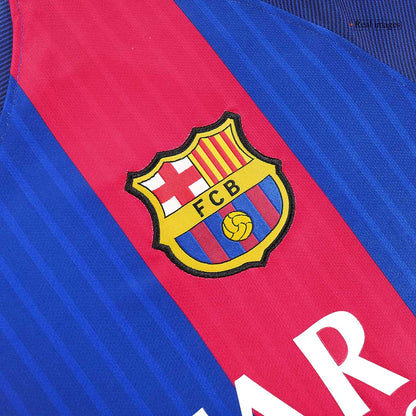 Camiseta de fútbol retro de local del Barcelona 2016/17