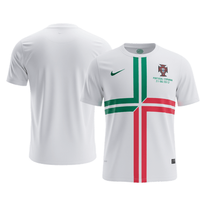 Camiseta retro de fútbol de visitante de Portugal 2012