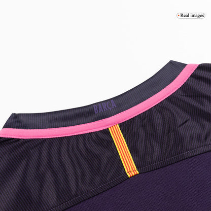 Camiseta retro de visitante del Barcelona 2016/17