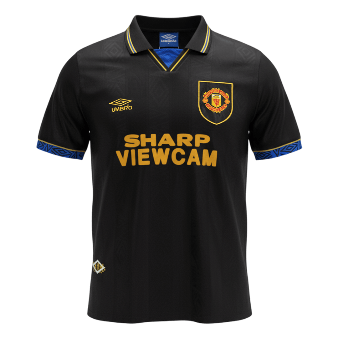 Camiseta retro de fútbol visitante del Manchester United 1993/94