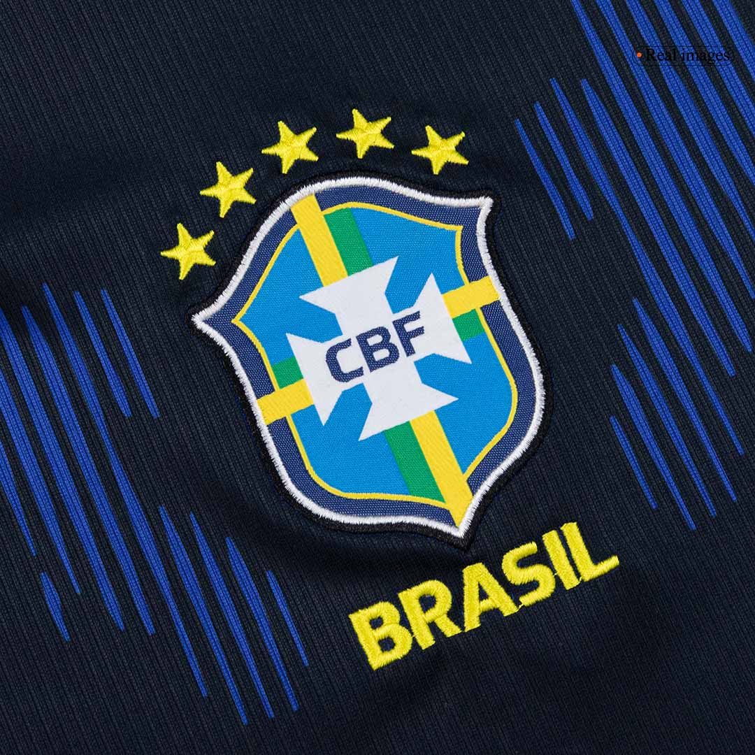 Camiseta de visitante de Brasil VINI JR para hombre, número 7, Copa del Mundo 2026