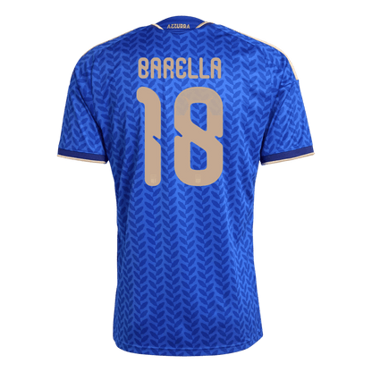 Camiseta de local de Italia BARELLA #18 para el Mundial 2026 (hombre)