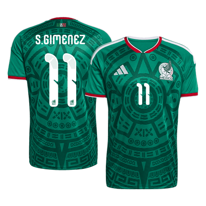 Camiseta de local de México S. Giménez #11 para el Mundial 2026 (categoría hombre)