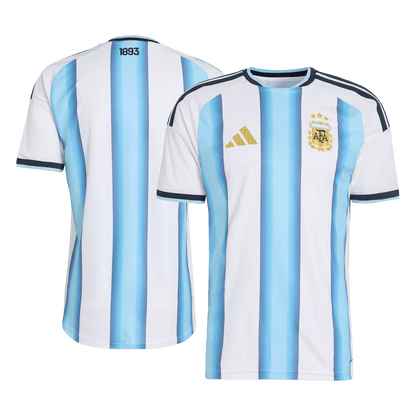 Camiseta de local de Argentina para hombre, versión Mundial 2026 - Corte ajustado