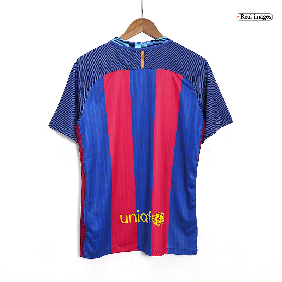 Camiseta de fútbol retro de local del Barcelona 2016/17
