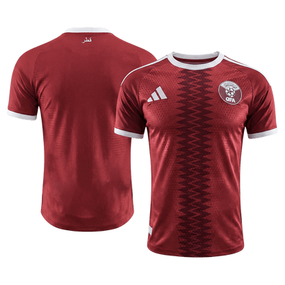 Camiseta de local de Qatar para hombre, versión Mundial 2026 - Corte ajustado