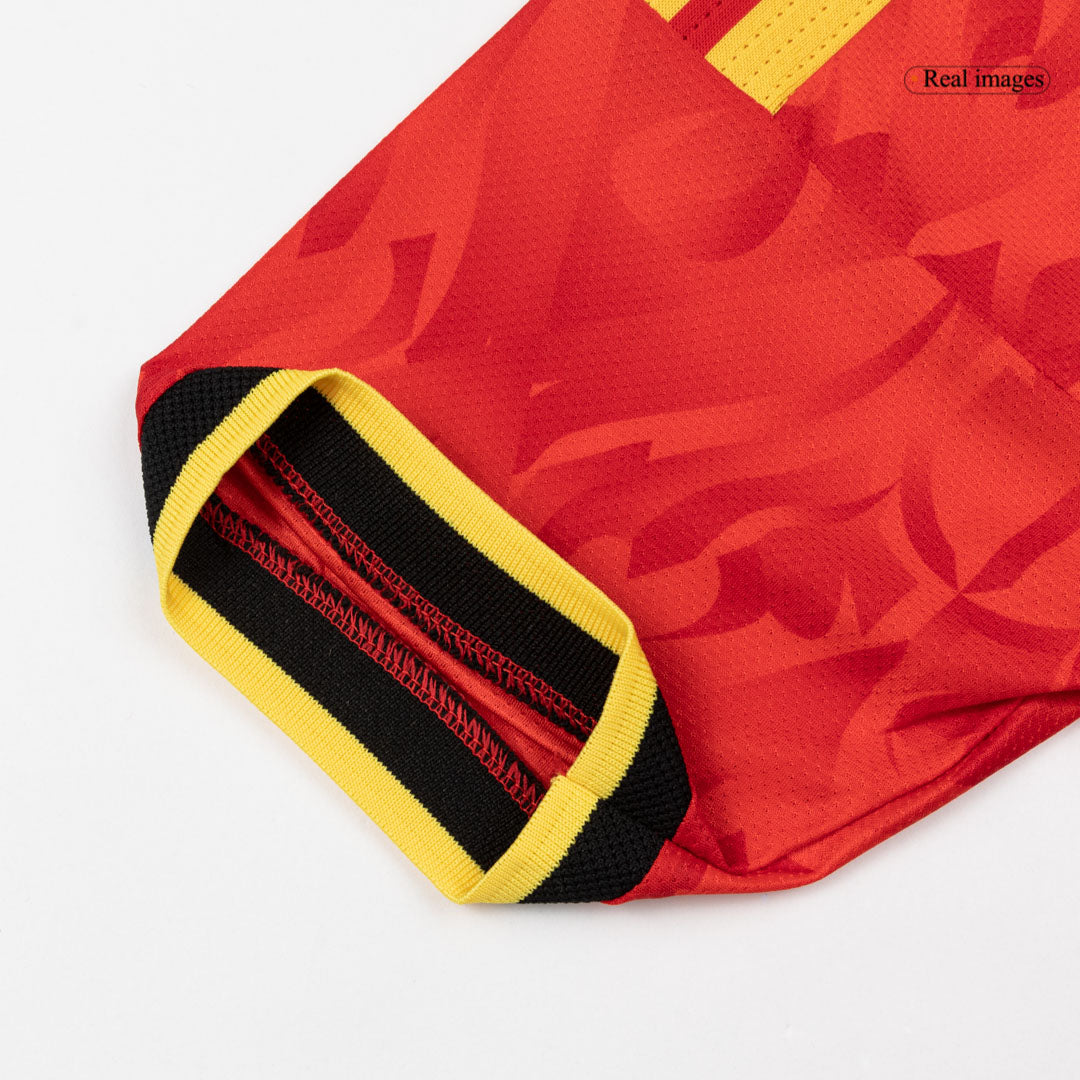 Camiseta de local de Bélgica para hombre, versión Mundial 2026 - Corte ajustado
