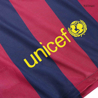 Camiseta de fútbol retro del Barcelona 2014/15 local