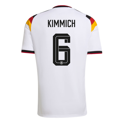 Camiseta de local de Alemania KIMMICH para hombre, número 6, Copa del Mundo 2026