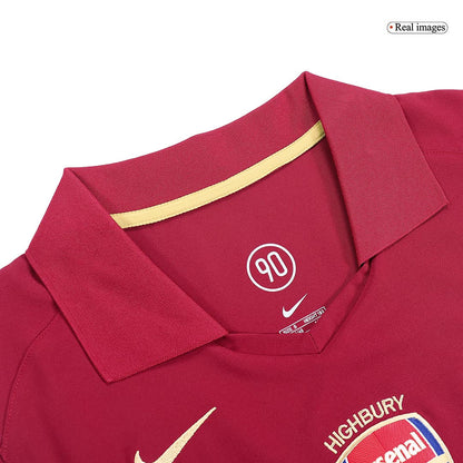 Camiseta retro de fútbol local del Arsenal 2005/06