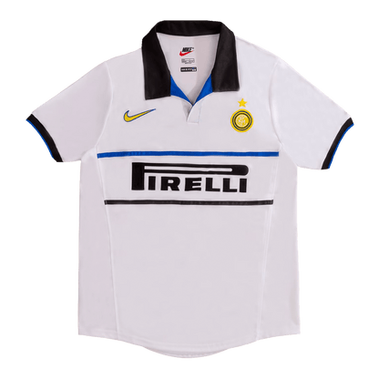 Camiseta retro de fútbol visitante del Inter de Milán 1998/99