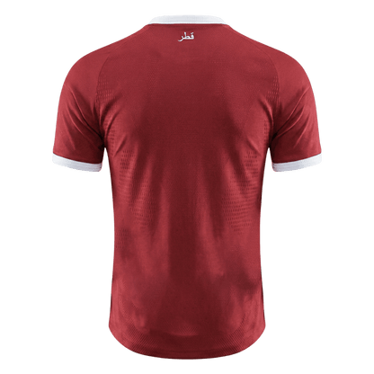 Camiseta de local de Qatar para hombre, versión Mundial 2026 - Corte ajustado