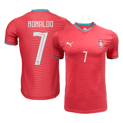 Camiseta de local de Portugal para hombre, RONALDO #7, Copa Mundial 2026 - Corte ajustado