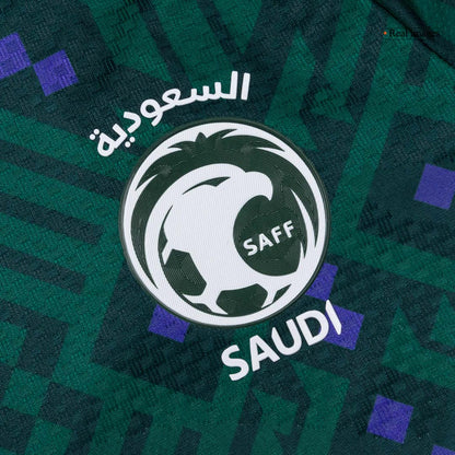 Camiseta de local de Arabia Saudita para hombre, versión Mundial 2026 - Corte ajustado