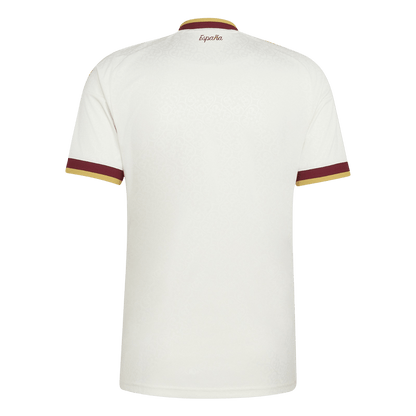 Camiseta de visitante de España para el Mundial 2026, color blanco.
