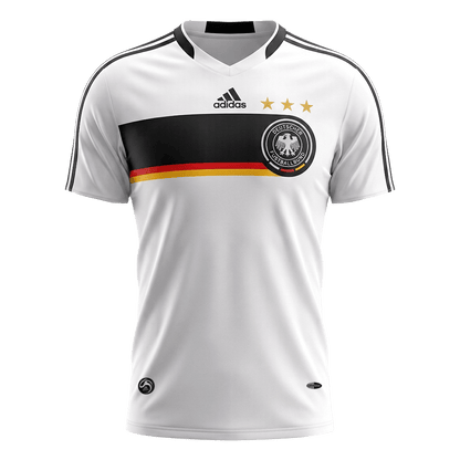 Camiseta retro de fútbol local de Alemania 2008