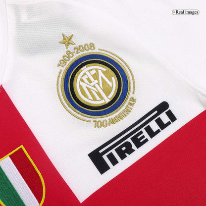Camiseta retro de fútbol visitante del Inter de Milán 2007/08