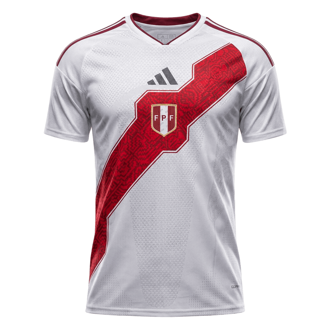 Camiseta de local de Perú para hombre, versión Mundial 2026 - Corte ajustado