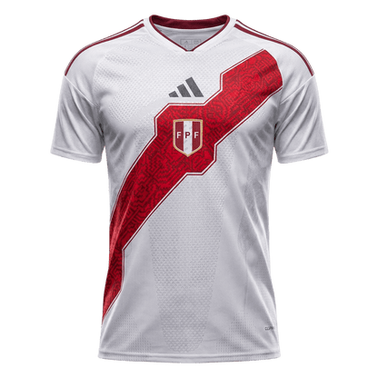 Camiseta de local de Perú para hombre, versión Mundial 2026 - Corte ajustado