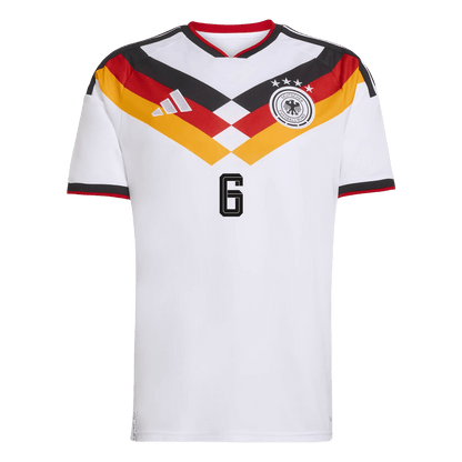 Camiseta de local de Alemania KIMMICH para hombre, número 6, Copa del Mundo 2026