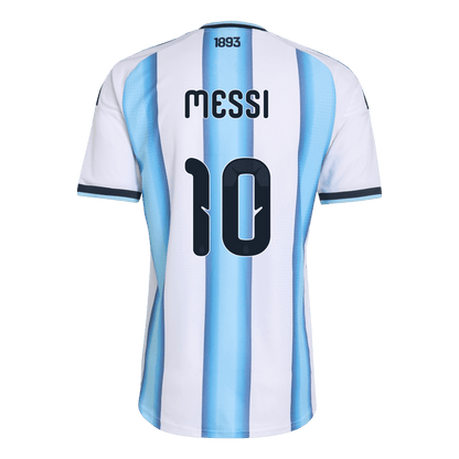 Camiseta de local de Argentina para hombre, MESSI #10, Copa Mundial 2026, versión de fútbol - Ajuste entallado