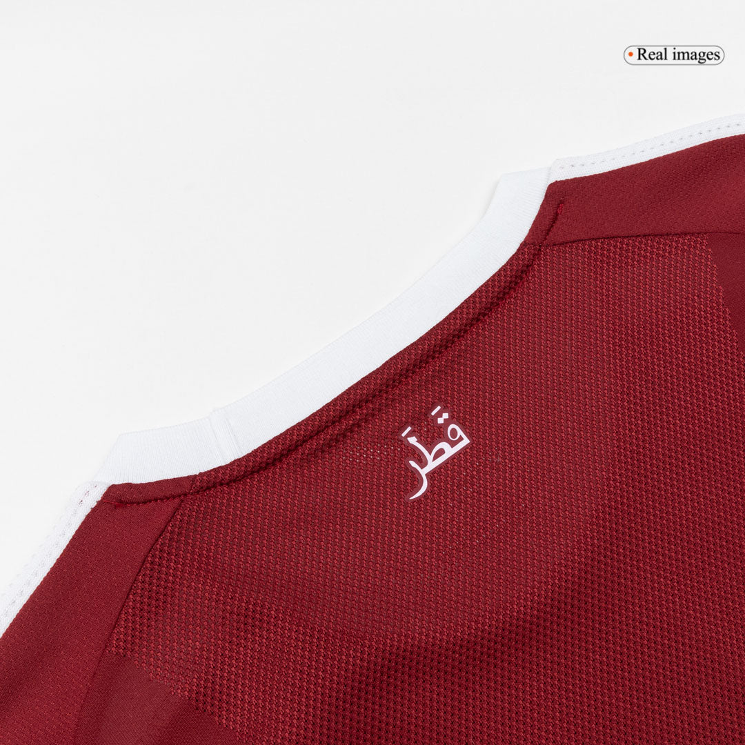 Camiseta de local de Qatar para hombre, versión Mundial 2026 - Corte ajustado