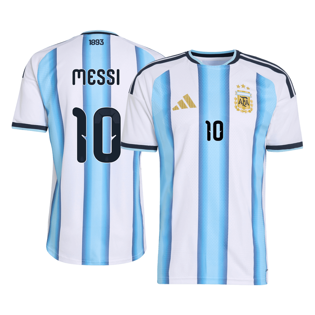 Camiseta de local de Argentina para hombre, MESSI #10, Copa Mundial 2026, versión de fútbol - Ajuste entallado