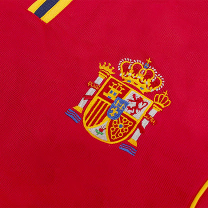 Camiseta de fútbol retro de la selección española de fútbol local del año 2000