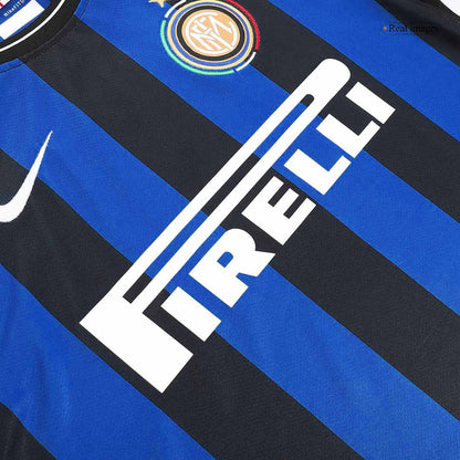 Camiseta retro de fútbol local del Inter de Milán 2009/10